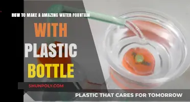 DIY Plastic Bottle Water Fountain: Create a Stunning Garden Feature