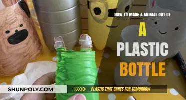 Creative Recycling: Crafting Adorable Animals from Plastic Bottles
