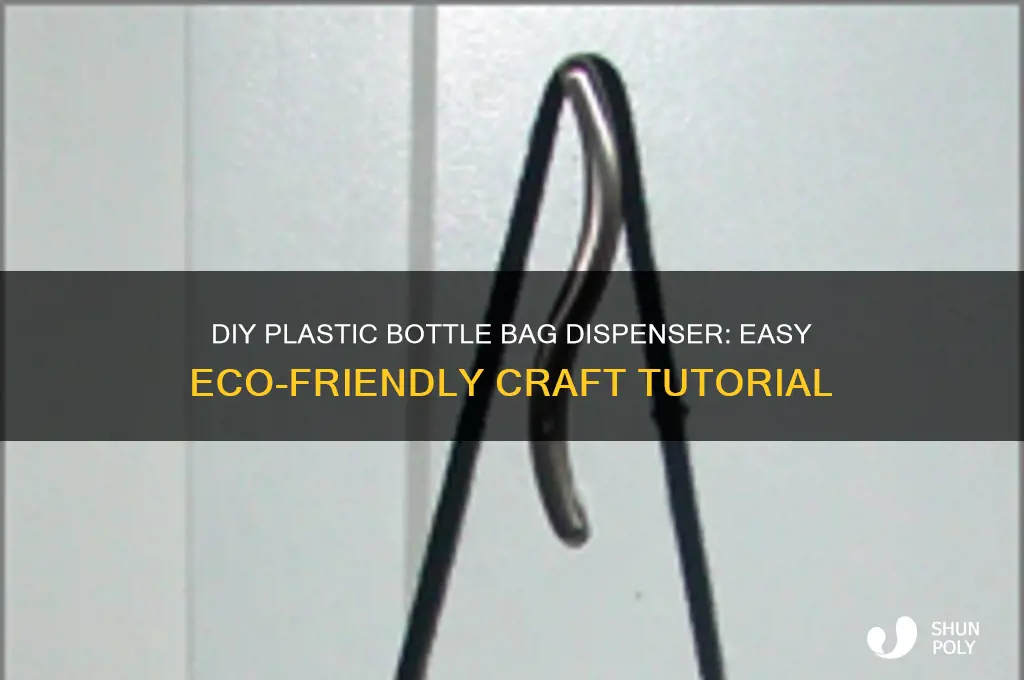 how to make a bag dispenser with a plastic bottle