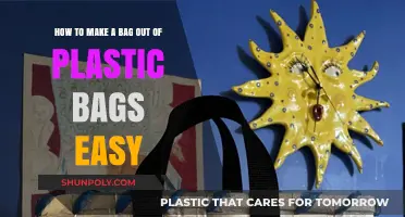 Simple DIY: Crafting a Reusable Bag from Plastic Bags Easily