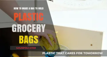 Craft a Reusable Bag Organizer for Plastic Grocery Bags