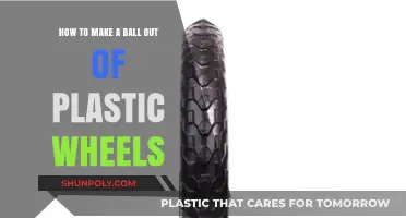 Creative DIY: Crafting a Ball from Plastic Wheels Step-by-Step