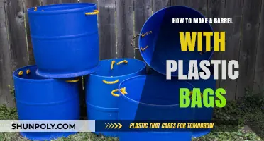 DIY Plastic Bag Barrel: Eco-Friendly Crafting Guide for Beginners