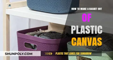 Crafting with Plastic Canvas: A Step-by-Step Guide to Making a Basket
