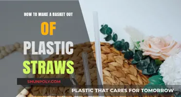 Crafting Eco-Friendly Baskets: A Step-by-Step Guide Using Plastic Straws