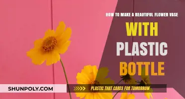 Crafting a Stunning Flower Vase from a Plastic Bottle