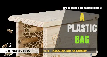 DIY Bee Container: Crafting a Safe Haven from Plastic Bags