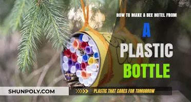 Craft a Bee Hotel Using Recycled Plastic Bottles: DIY Guide