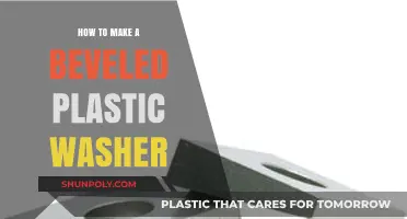 Crafting Beveled Plastic Washers: A Step-by-Step DIY Guide