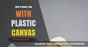 Crafting a Durable Plastic Canvas Bin: Easy DIY Guide
