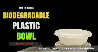 Eco-Friendly Crafting: Creating Biodegradable Plastic Bowls at Home