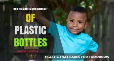 DIY Bird Bath: Upcycling Plastic Bottles for Feathered Friends