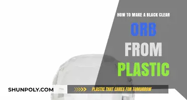 Crafting a Black Clear Orb: DIY Plastic Creation Guide