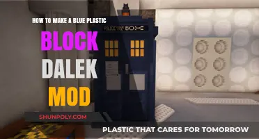 Crafting a Blue Plastic Block Dalek Mod: Step-by-Step Guide