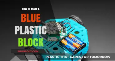 Crafting Blue Plastic Blocks: A Simple DIY Guide for Beginners