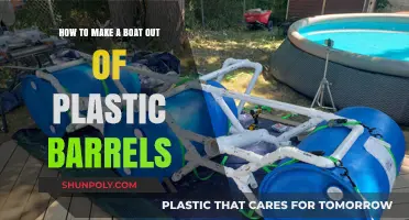 DIY Plastic Barrel Boat: Crafting a Floating Vessel Step-by-Step