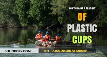 Crafting a Floating Boat Using Recycled Plastic Cups: DIY Guide