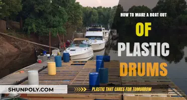 DIY Boat Building: Crafting a Vessel from Plastic Drums