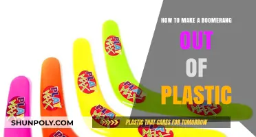 DIY Plastic Boomerang: Easy Steps to Craft and Return Fun