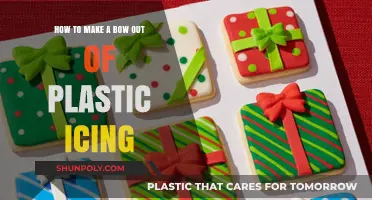 Crafting Edible Bows: A Simple Guide to Plastic Icing Decorations