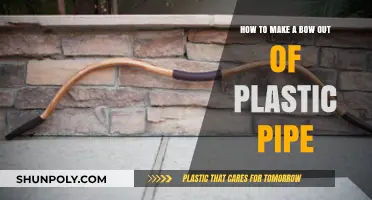 Crafting a DIY Bow: Using Plastic Pipe for Archery Enthusiasts