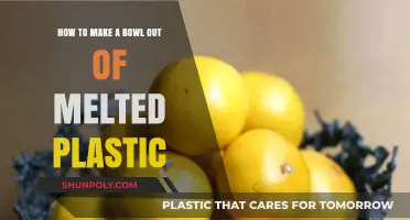 DIY Plastic Bowl: Melting and Molding for Creative Recycling