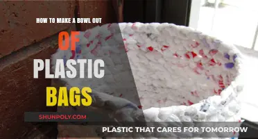 Eco-Friendly Crafting: Transforming Plastic Bags into a Functional Bowl