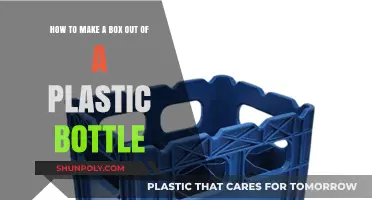 Creative Recycling: Crafting a DIY Box from Plastic Bottles