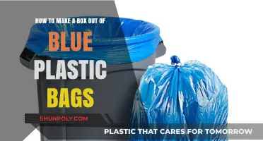 Crafting a Blue Plastic Bag Box: Eco-Friendly DIY Tutorial