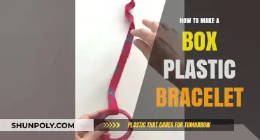 Crafting a Unique Box Plastic Bracelet: A Step-by-Step DIY Guide