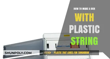 Crafting a Sturdy Box Using Plastic String: A Step-by-Step Guide