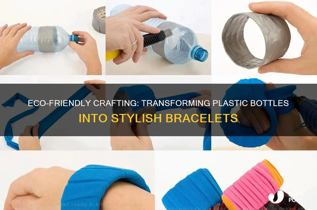 how to make a bracelet from a plastic bottle