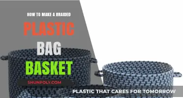 Crafting a Durable Braided Plastic Bag Basket: Step-by-Step Guide
