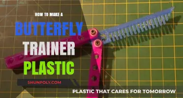 DIY Butterfly Trainer: Crafting Plastic Practice Knives Step-by-Step