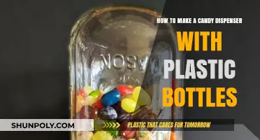 DIY Candy Dispenser: Crafting Fun with Plastic Bottles