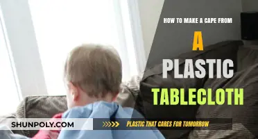 Crafting a DIY Cape from a Plastic Tablecloth: Easy Steps