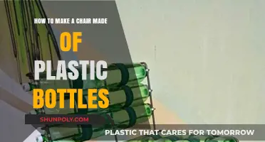 Eco-Friendly DIY: Crafting a Chair from Recycled Plastic Bottles