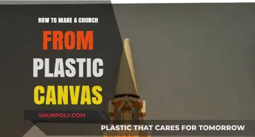 Crafting a Mini Church: Plastic Canvas DIY Guide