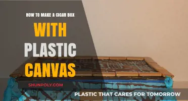 Crafting a Durable Cigar Box Using Plastic Canvas: A DIY Guide