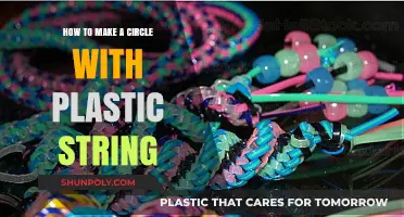 Crafting Perfect Circles: Easy DIY Guide Using Plastic String