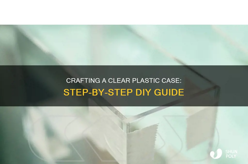 how to make a clear plastic case