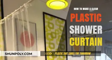 DIY Clear Plastic Shower Curtain: Easy Step-by-Step Guide