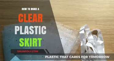 Crafting a Clear Plastic Skirt: Easy DIY Tutorial for Beginners