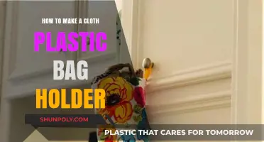 DIY Cloth Plastic Bag Holder: Easy, Eco-Friendly Storage Solution