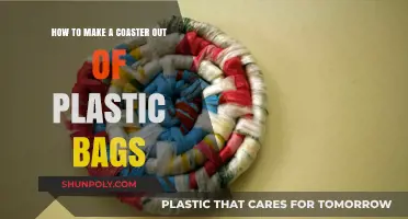 Eco-Friendly DIY: Crafting Durable Coasters from Recycled Plastic Bags