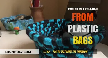 Eco-Friendly Crafting: Weaving a Coil Basket from Plastic Bags