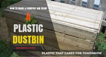 Transform Your Plastic Dustbin into an Eco-Friendly Compost Bin