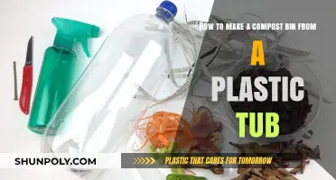 DIY Compost Bin: Transforming a Plastic Tub into Eco-Friendly Gold