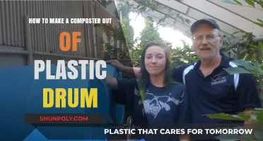 DIY Plastic Drum Composter: Eco-Friendly Recycling for Your Garden