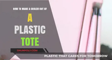 DIY Plastic Tote Cooler: Easy Steps for Summer Fun